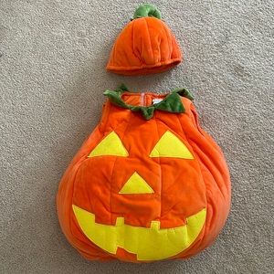 Pottery Barn Kids glow in the dark pumpkin costume